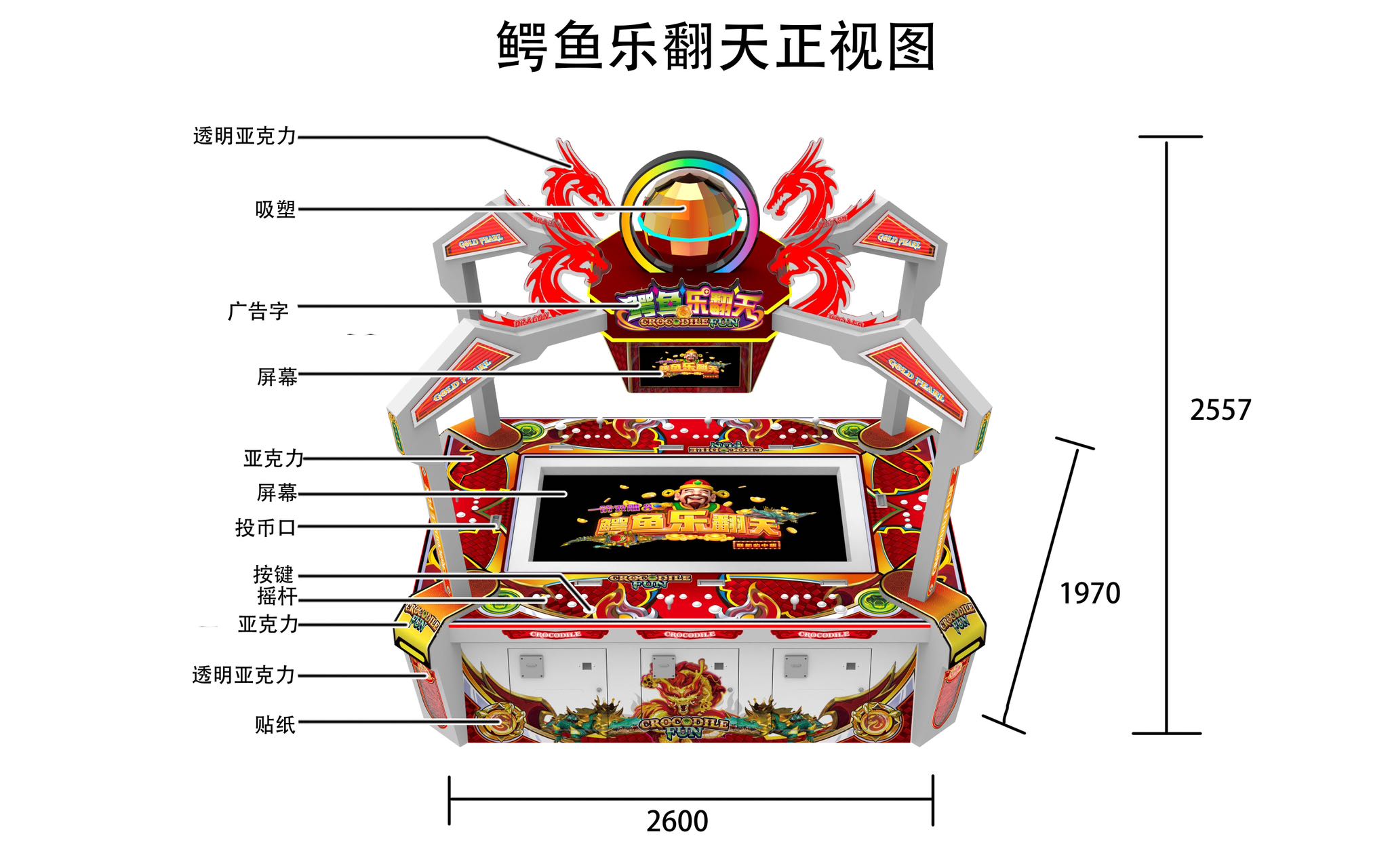 鳄鱼乐翻天游戏机-文化审批捕鱼机
